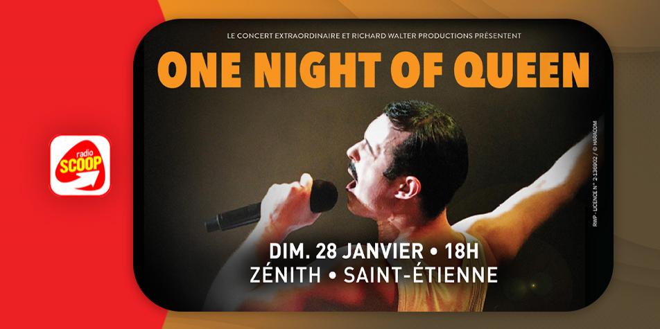 Gagnez vos places pour le concert de One Night Of Queen au Zénith de