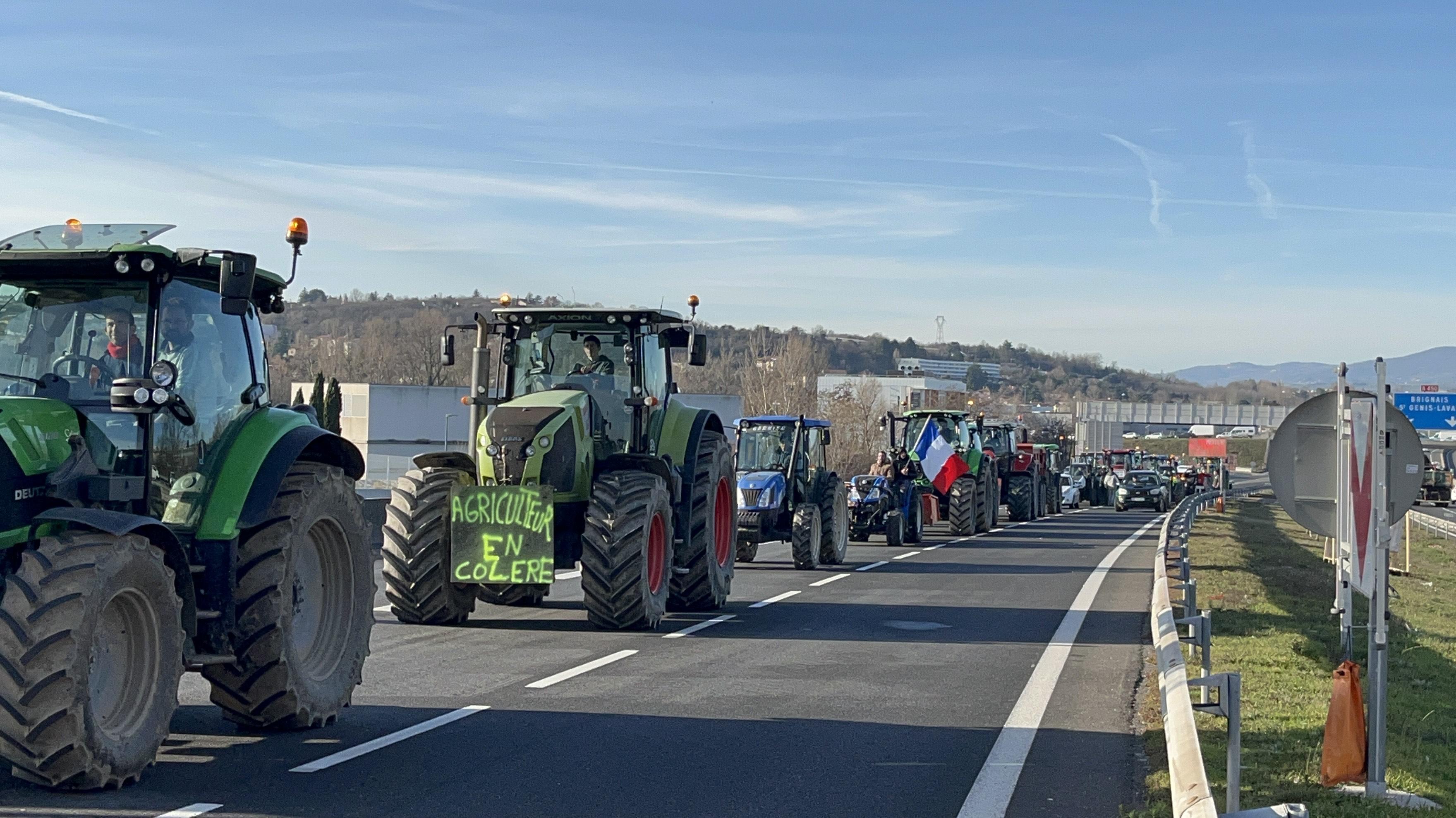 Agriculteurs En Col Re Y A T Il Encore Des Blocages En Auvergne Rh Ne