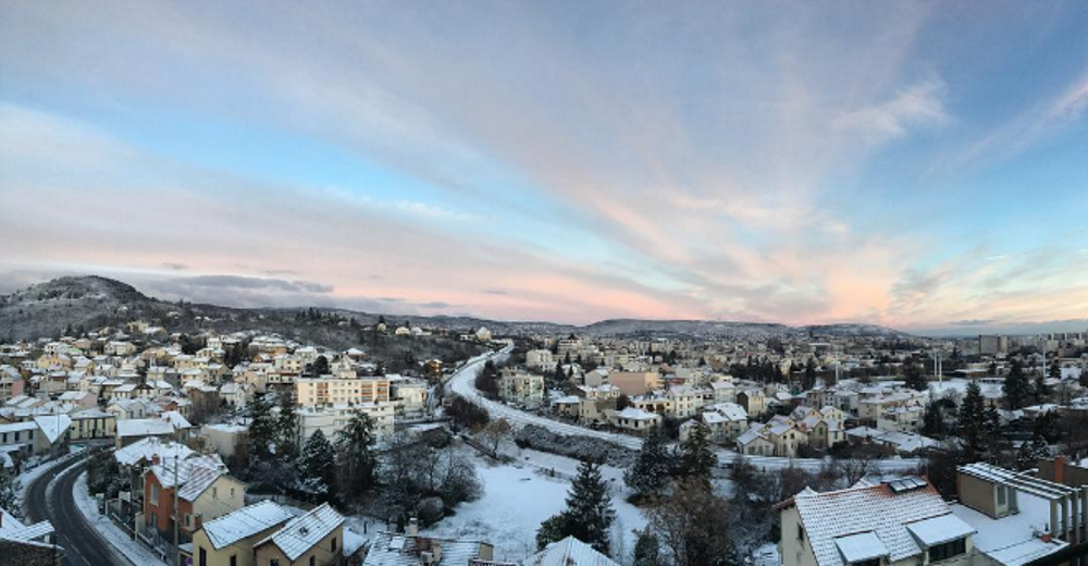 [PHOTOS] Clermont-Ferrand sous la neige - Radio Scoop