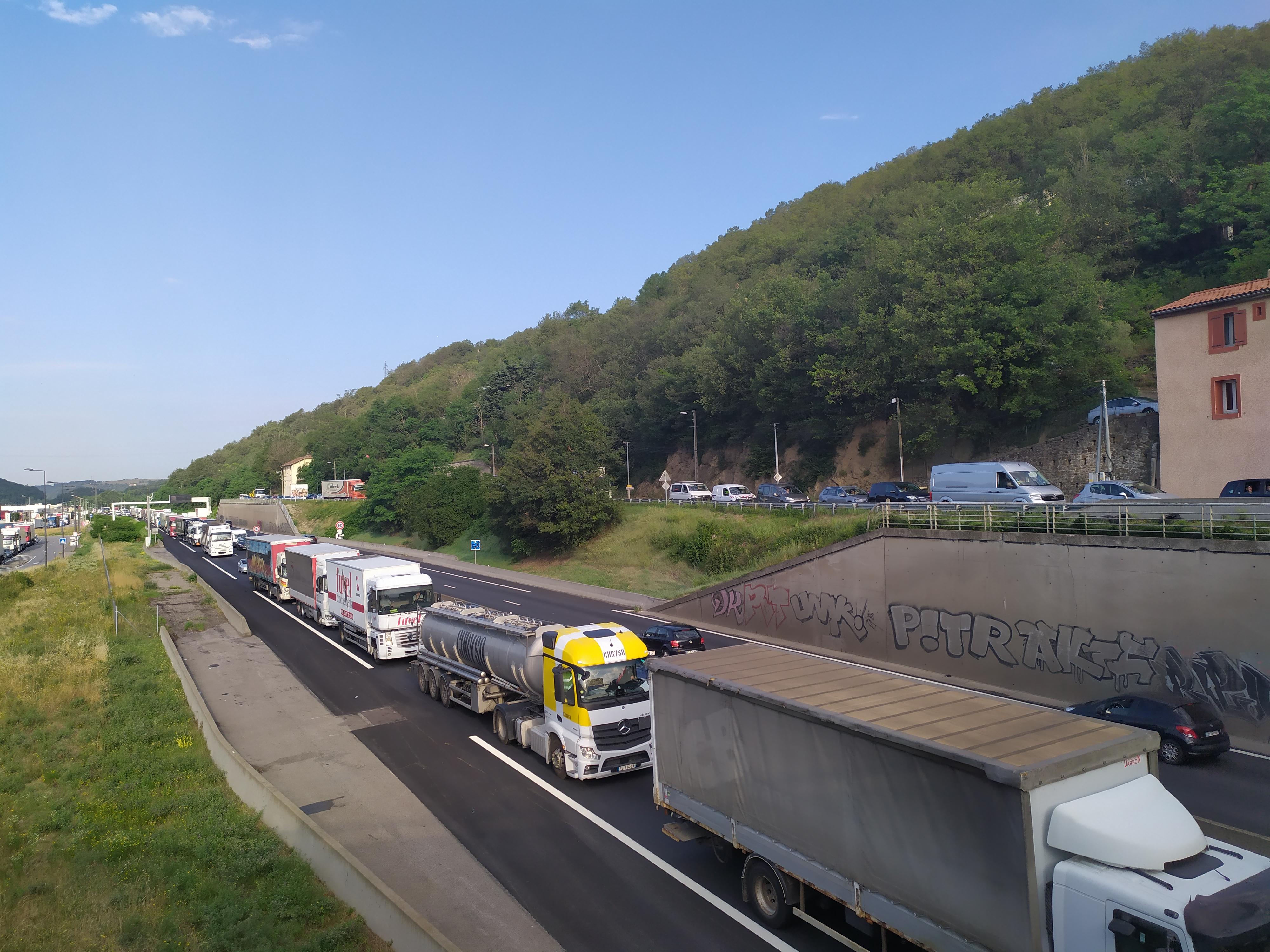 Rhône/Loire: major slowdowns after two accidents on the A47