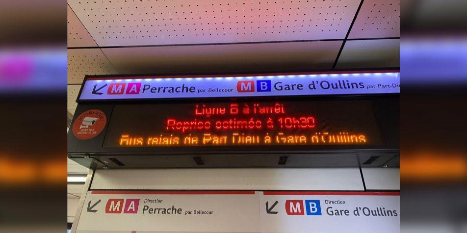 Panne Dans Le Métro à Lyon Reprise Progressive Sur Les Lignes A Et B Radio Scoop 