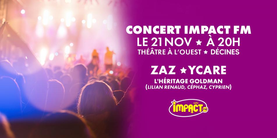 Gagnez Vos Places Pour Le Concert Privé Impact Fm Radio Scoop