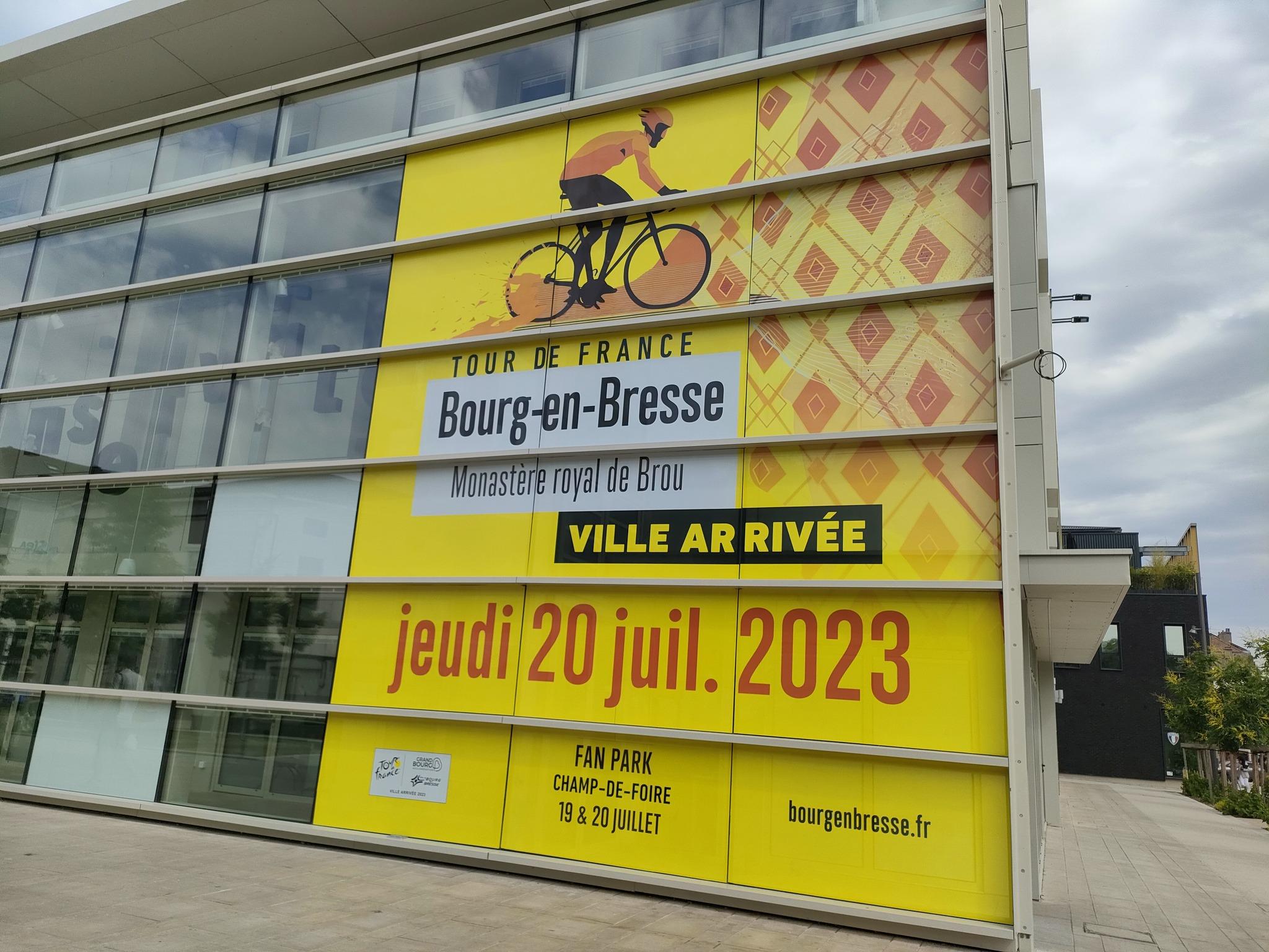 le tour de france bourg en bresse